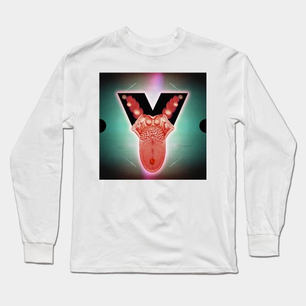 Space trip Long Sleeve T-Shirt by VALENTINA BROSTEAN